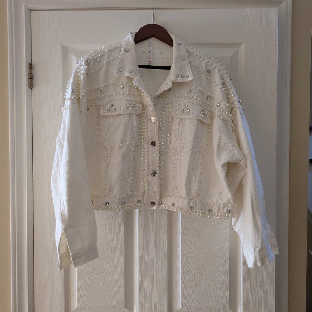 Beautiful Pearl Oversize Jacket